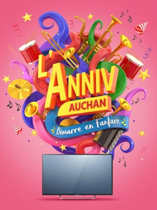 L'anniversaire Auchan