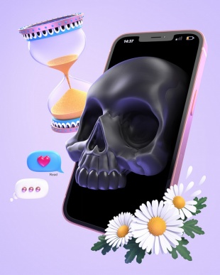 Skull Smartphone