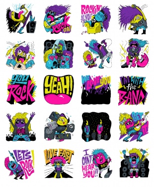 Facebook stickers