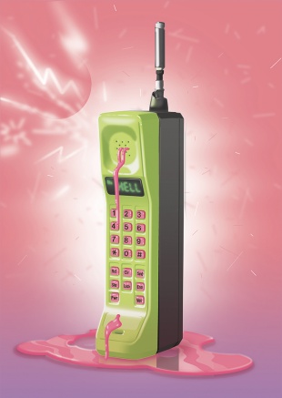 Pink phone