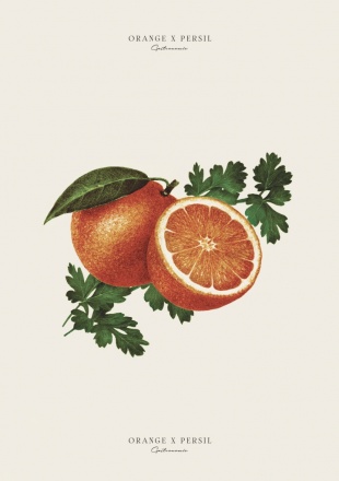 Orange et persil